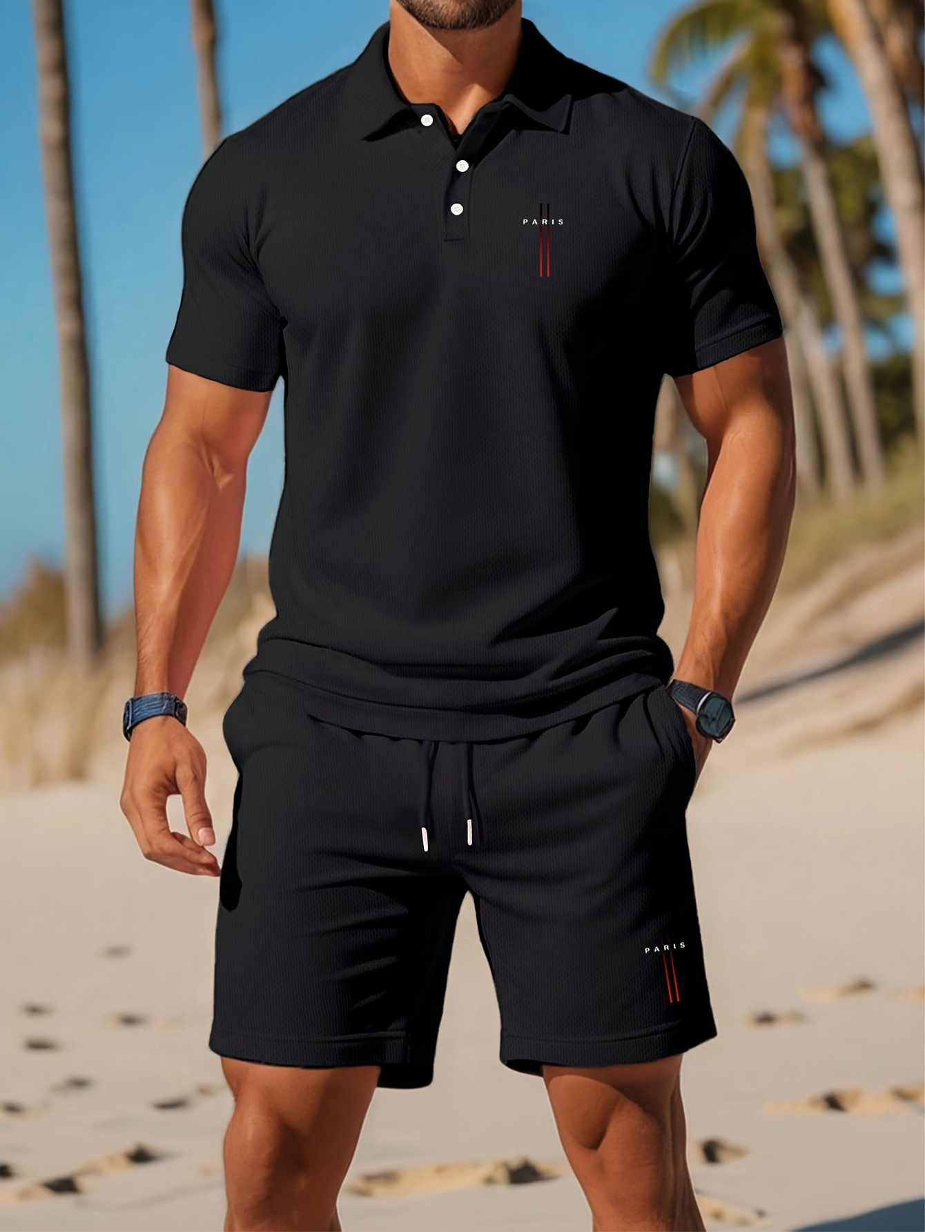 3D Printing Services - 2026 Summer Men's Polo Shirt Set