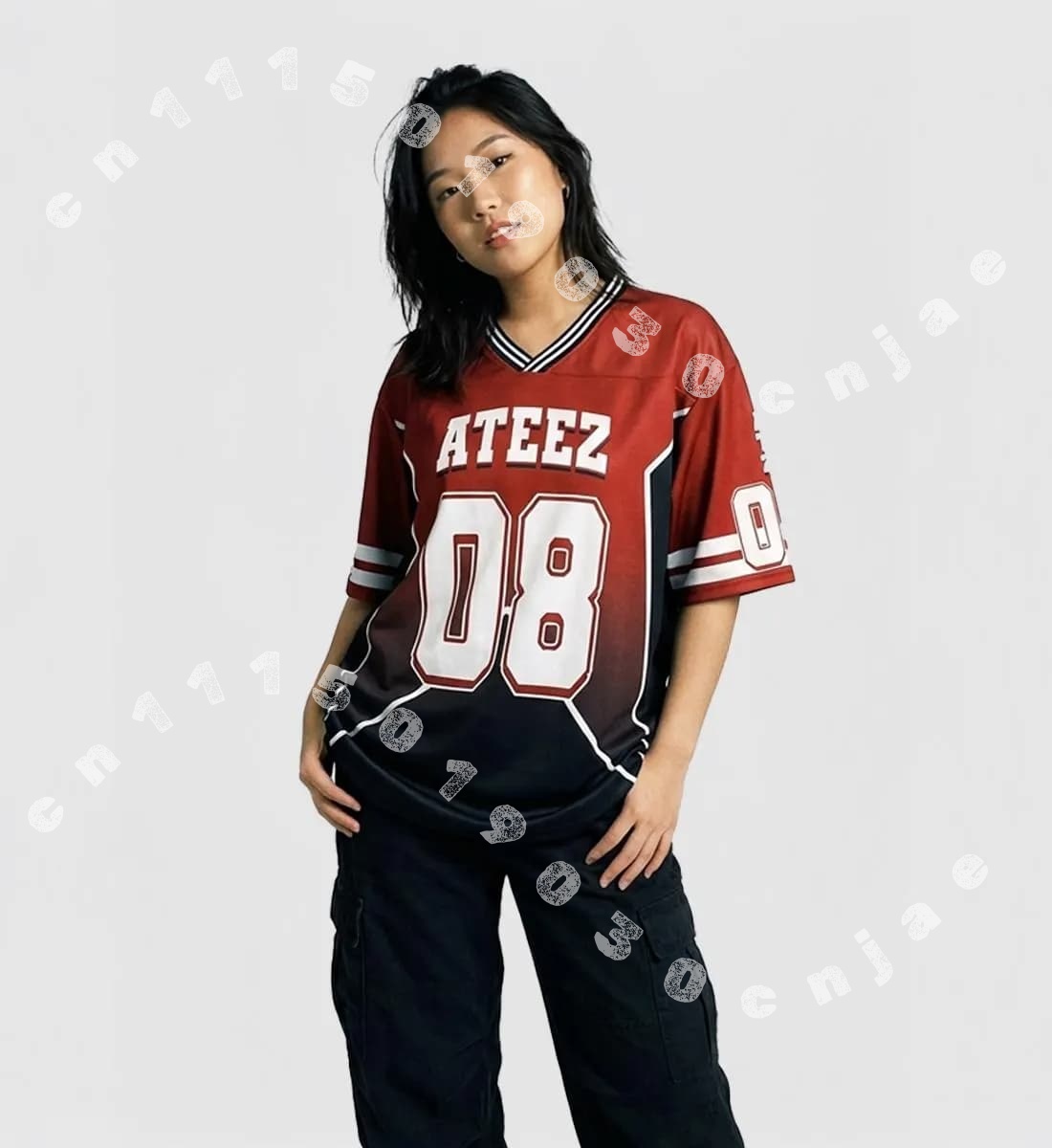 3D Printing Etsy - ATEEZ K-pop Jersey, Concert Merch -