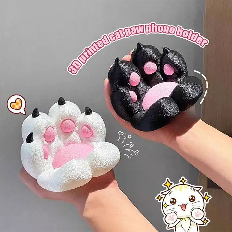 3D Printing Holder - 1pc Creative Cat Claw Decoration Cute
