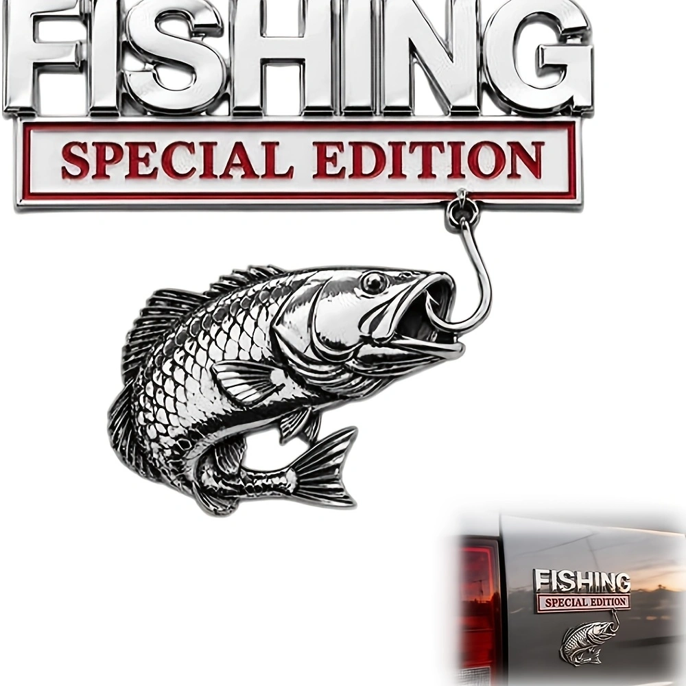 3D Printing Lure - Fishing Special Edition Car Emblem 3D