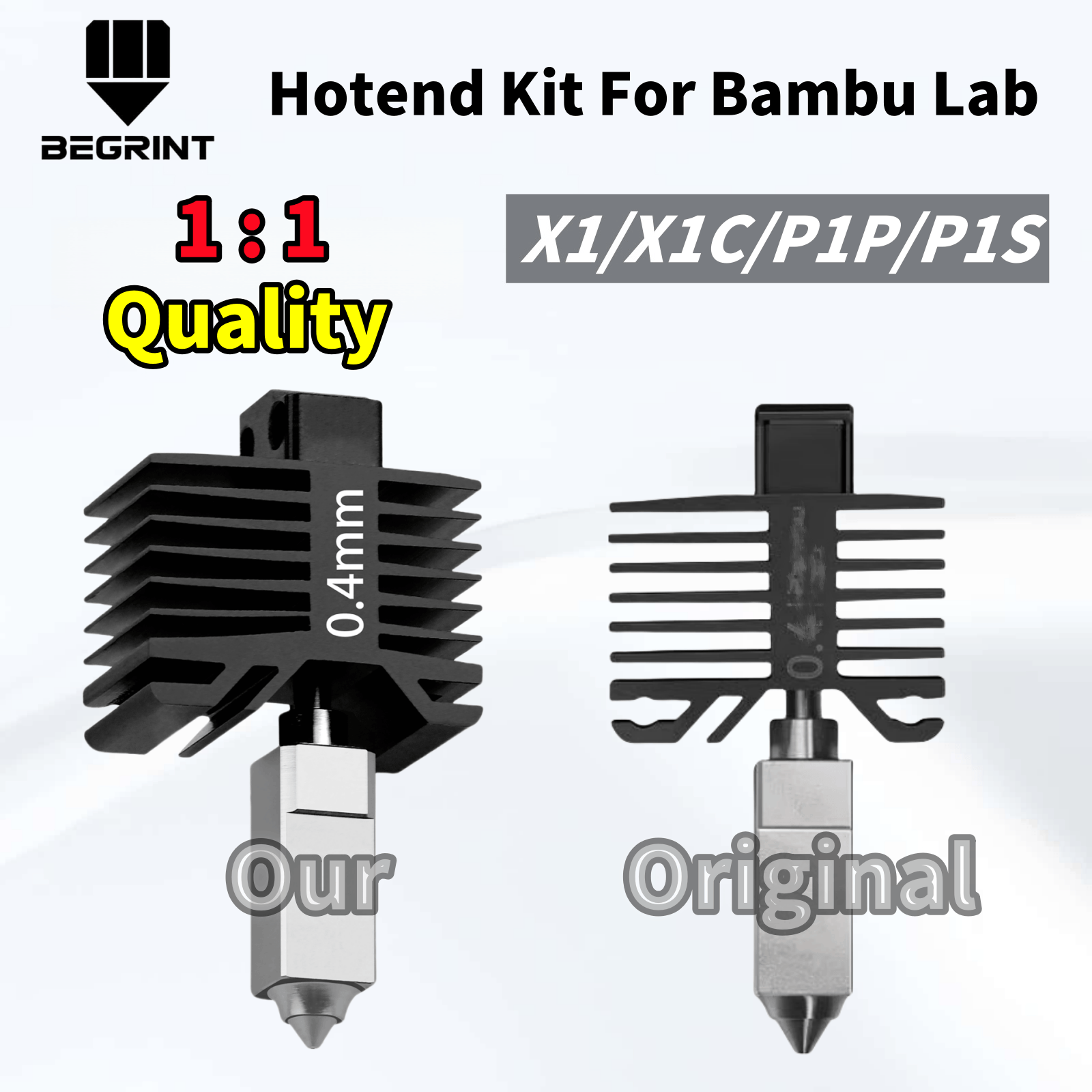 3D Printing Bambu Lab - For Bambu Lab X1C/P1P/P1S Hardened Steel