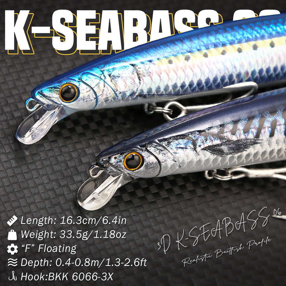 B&U Saltwater Minnow Fishing L - 3D Printing Lure 评论和价格