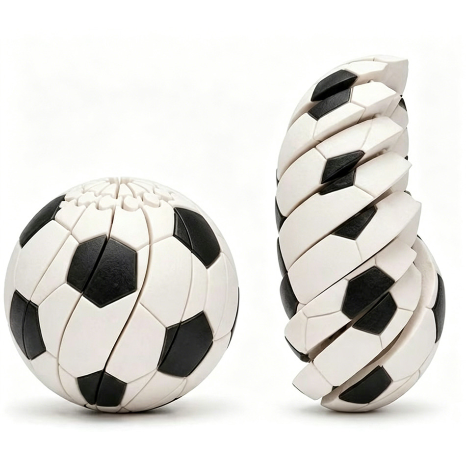 Football & Baseball Transforma - 3D Printing Keychain 评论和价格
