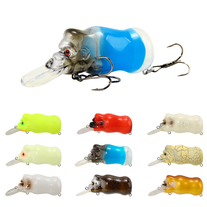 64mm 16G Floating Orangutan Lu - 3D Printing Lure 评论和价格