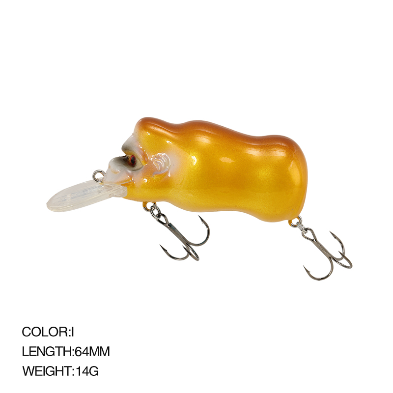 64mm 16G Floating Orangutan Lu - 3D Printing Lure 评论和价格