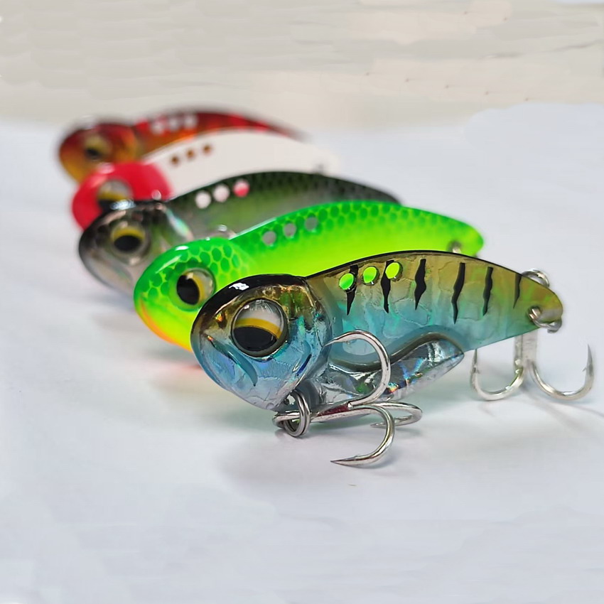 6pcs Metal VIB Fishing Lures 7 - 3D Printing Lure 评论和价格