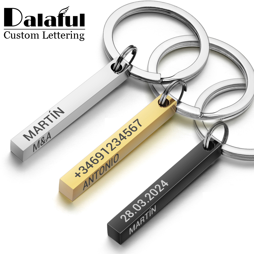 Stainless Steel Personalized K - 3D Printing Keychain 评论和价格