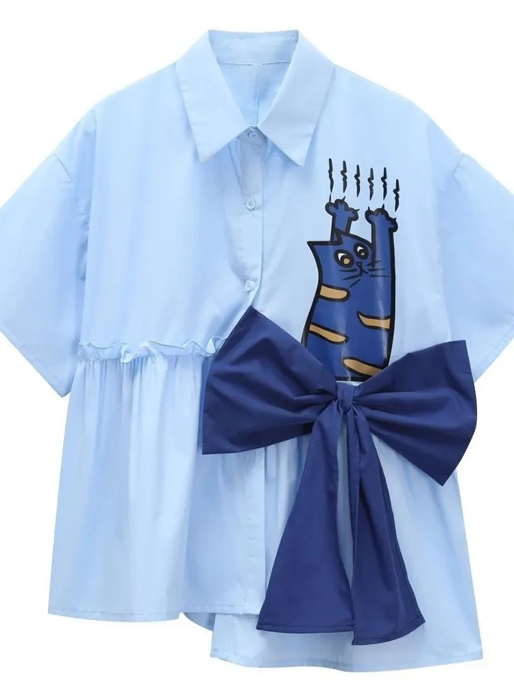Zoki 3D Bow Cute Shirt Women L - 3D Printing Ideas 评论和价格