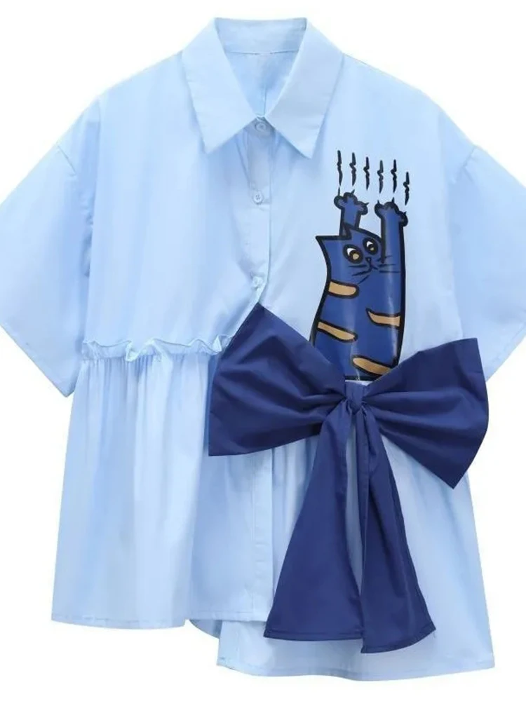 Zoki 3D Bow Cute Shirt Women L - 3D Printing Ideas 评论和价格