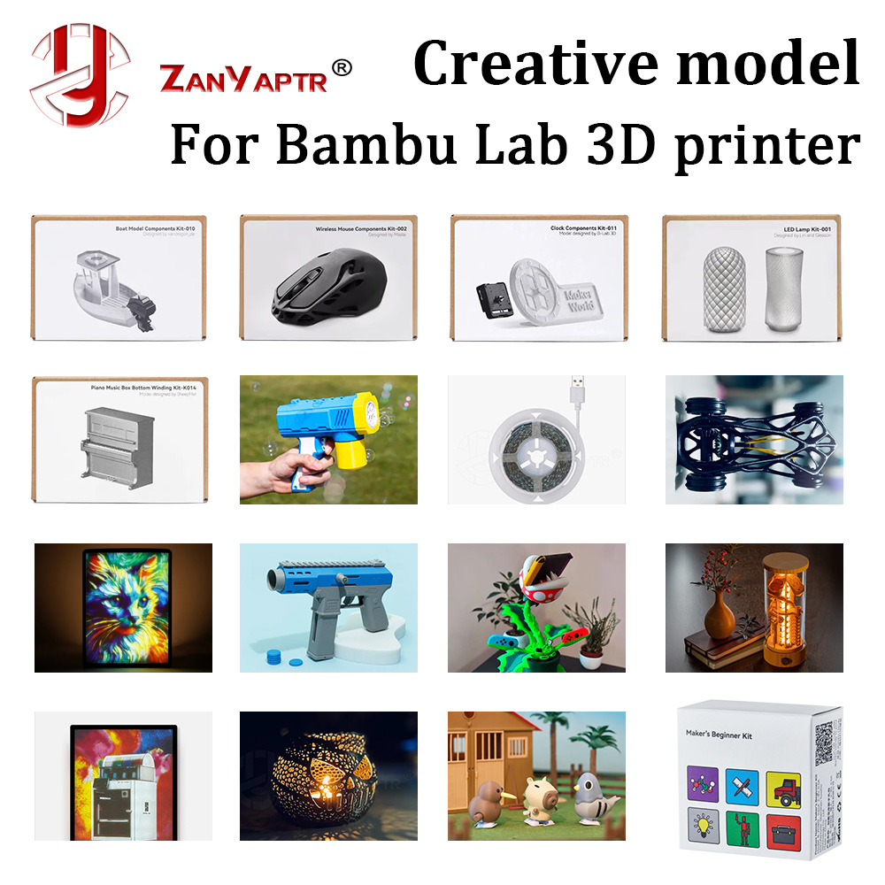 For Bambu Lab DIY Creative Mod - 3D Printing Bambu Lab 评论和价格
