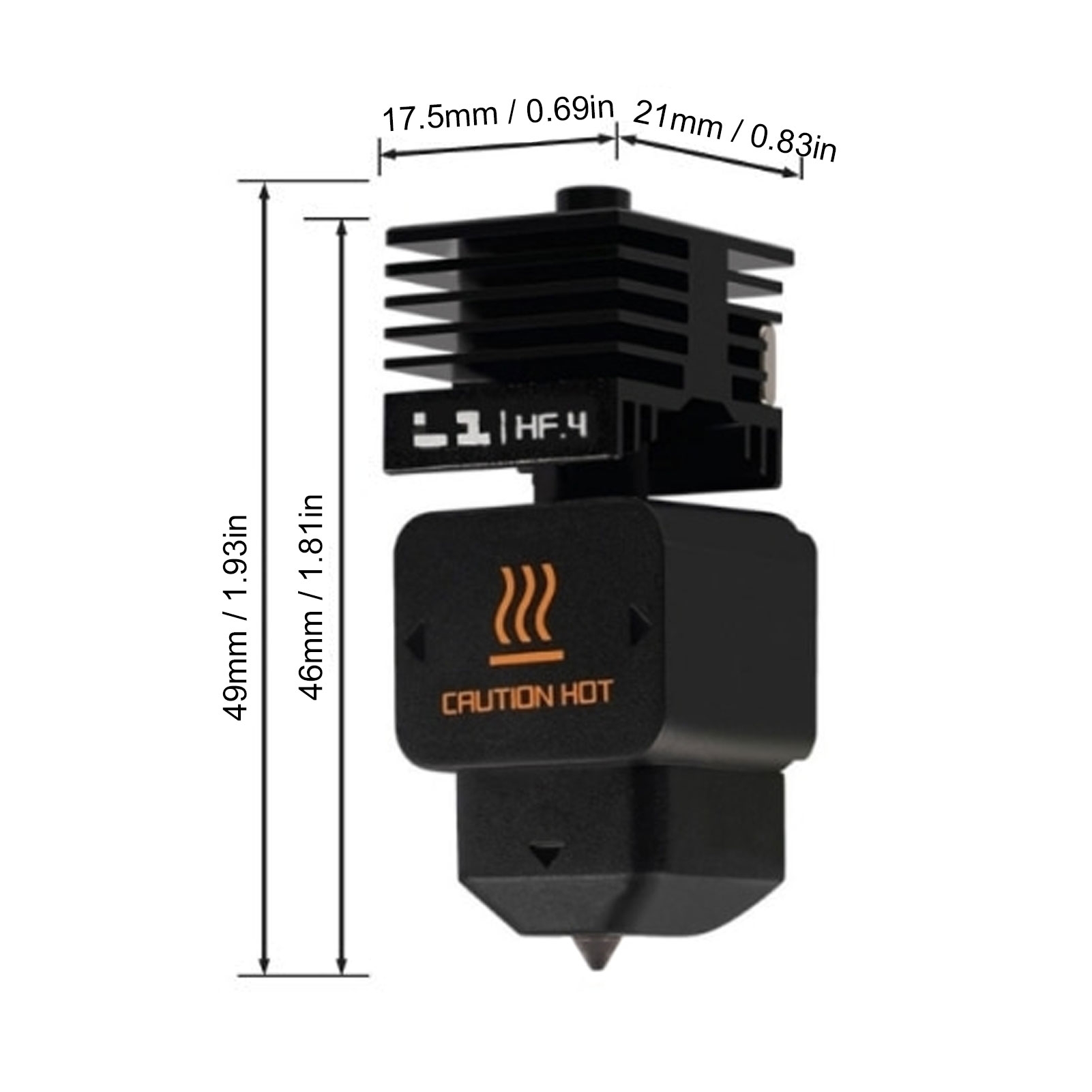 High Flow Hotend Replacement f - 3D Printing Bambu Lab 评论和价格