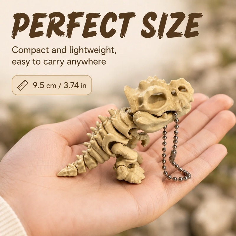 New 3D Printed Tyrannosaurus R - 3D Printing Keychain 评论和价格
