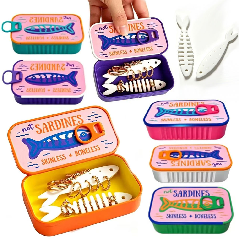 Sardine Tin Jewelry Box 3D Pri - Enclosure 3D Printing 评论和价格