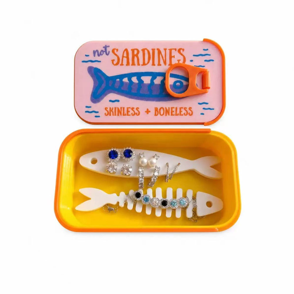 Sardine Tin Jewelry Box 3D Pri - Enclosure 3D Printing 评论和价格