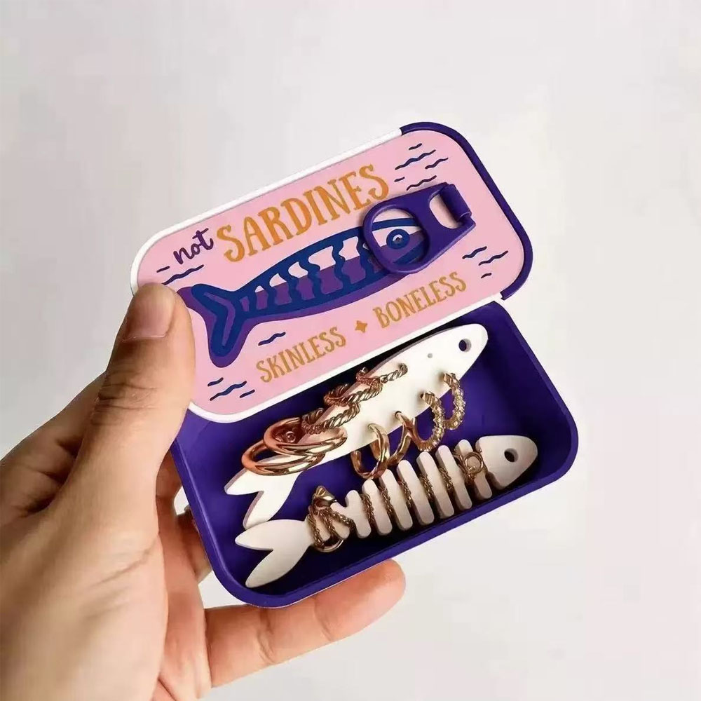 Sardine Tin Jewelry Box 3D Pri - Enclosure 3D Printing 评论和价格