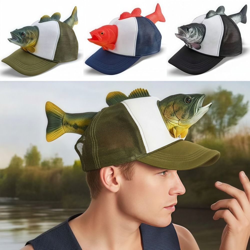 Funny 3D Fish Animal Trucker H - 3D Printing Lure 评论和价格