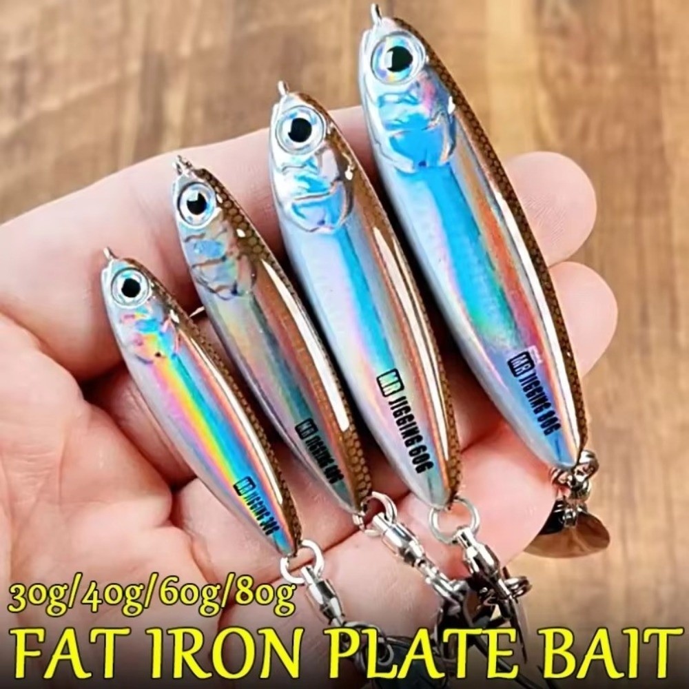 30g/40g/60g Short Chubby Iron  - 3D Printing Lure 评论和价格