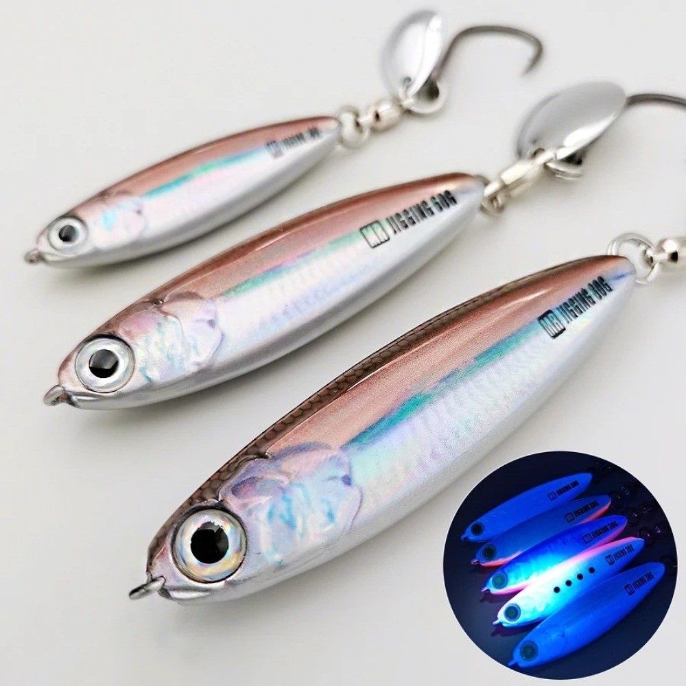 30g/40g/60g Short Chubby Iron  - 3D Printing Lure 评论和价格