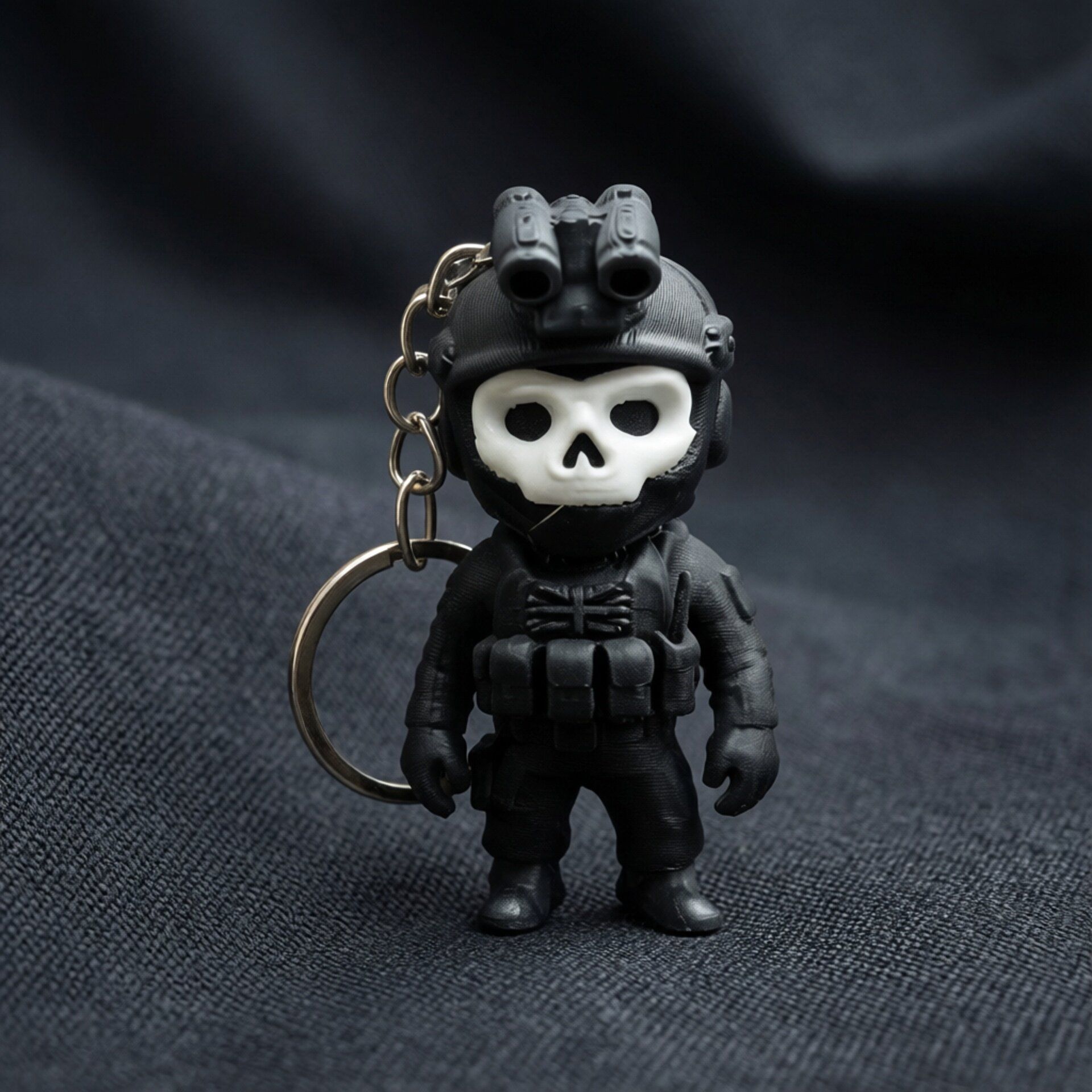 2026 Cute Ghost Warrior Callin - 3D Printing Keychain 评论和价格