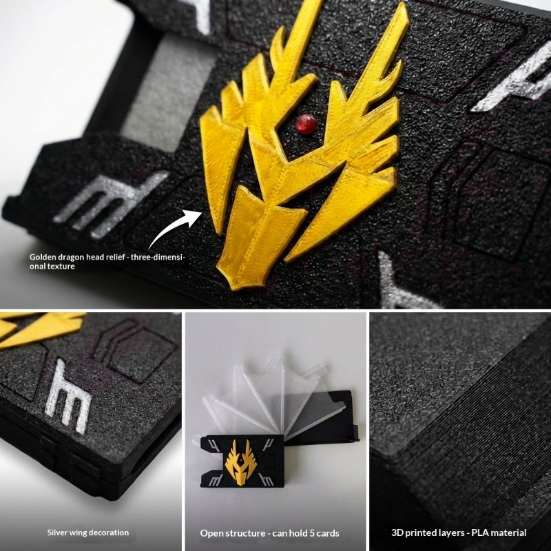 Kamen Rider Ryuki 3D Printed C - Enclosure 3D Printing 评论和价格