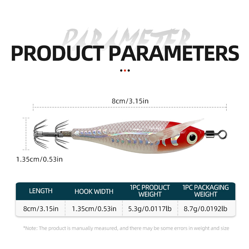 ShareShark 6pcs/bag 3D Laser H - 3D Printing Lure 评论和价格