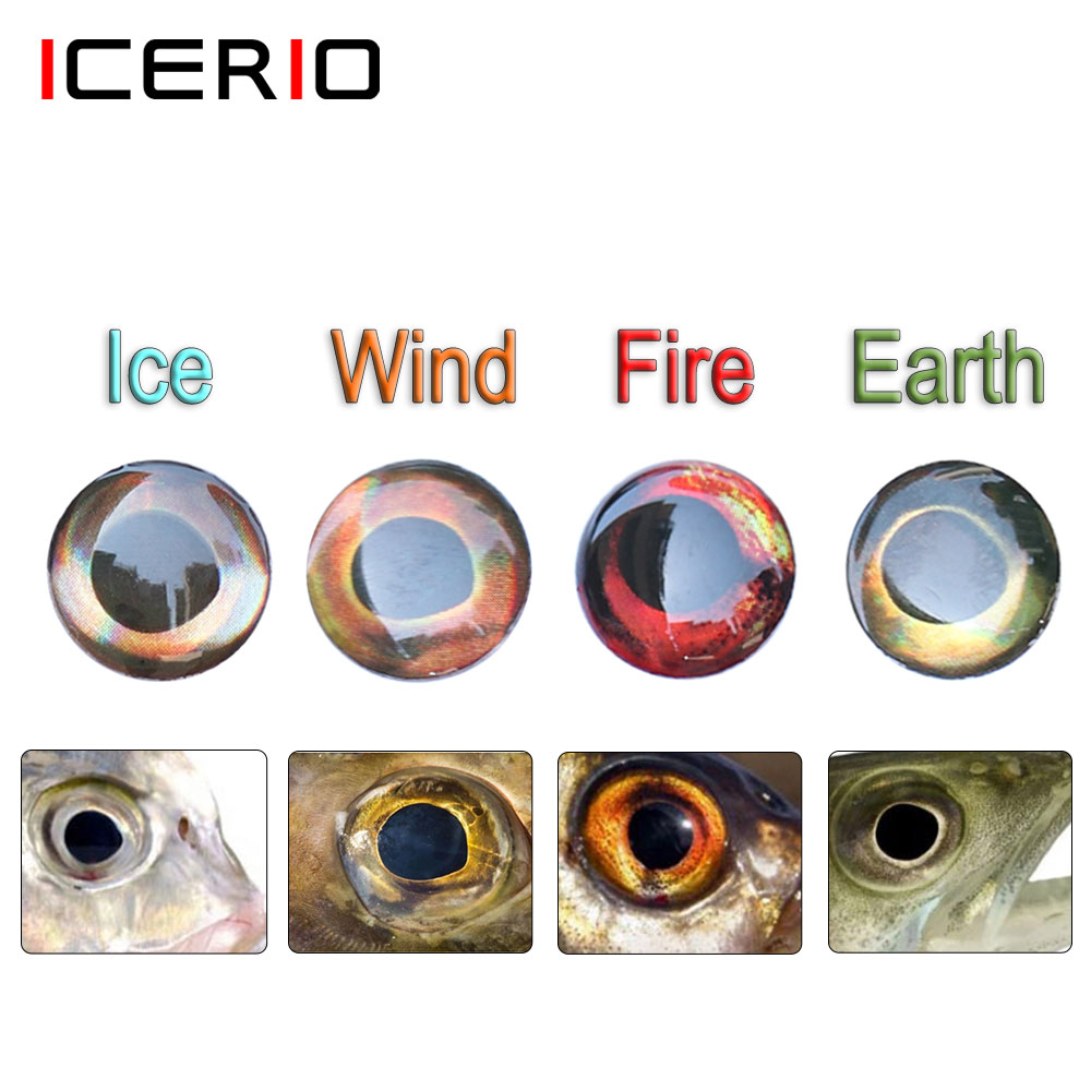 ICERIO 100PCS  Holographic 3D  - 3D Printing Lure 评论和价格
