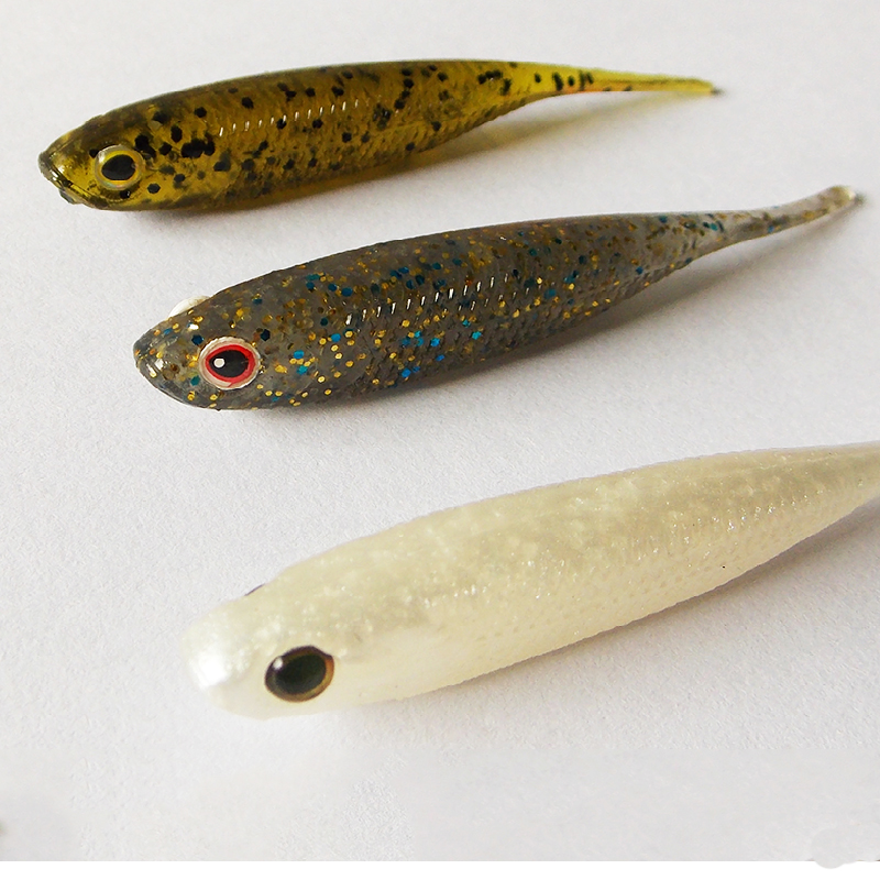 ESFISHING I Glossy Shad 10pcs  - 3D Printing Lure 评论和价格