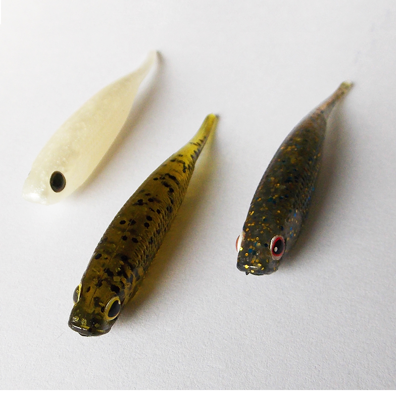 ESFISHING I Glossy Shad 10pcs  - 3D Printing Lure 评论和价格