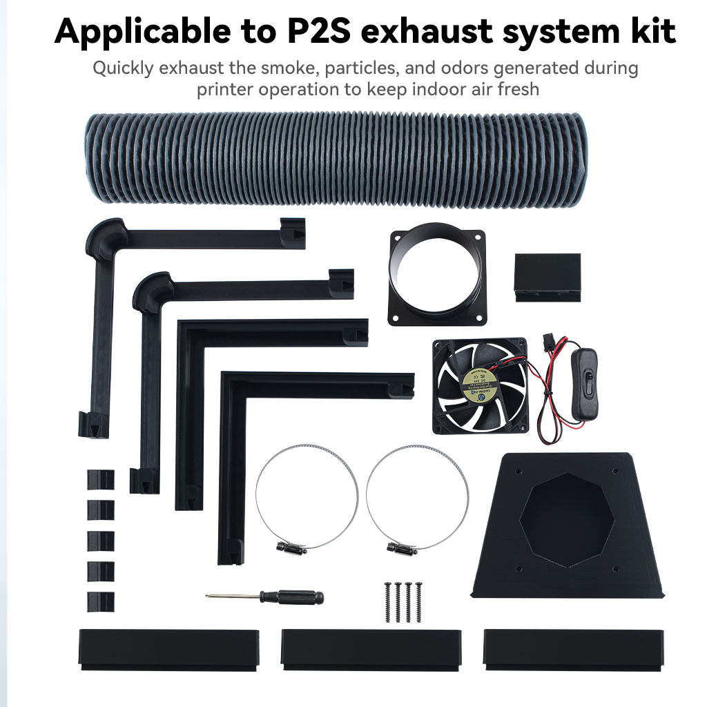 External Exhaust Fan Kit for B - 3D Printing Bambu Lab 评论和价格