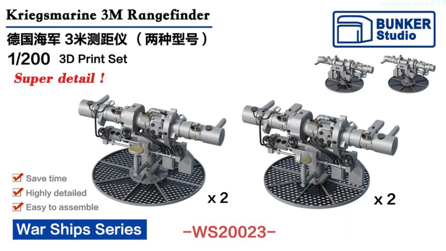 BUNKER Studio WS20023 1/200 Kr - 3D Printing Ideas 评论和价格