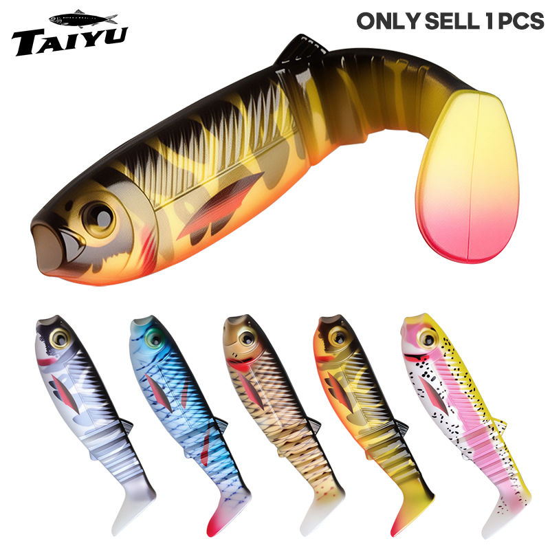 TAIYU 3pcs 7.5cm 6g 3D Multi-J - 3D Printing Lure 评论和价格