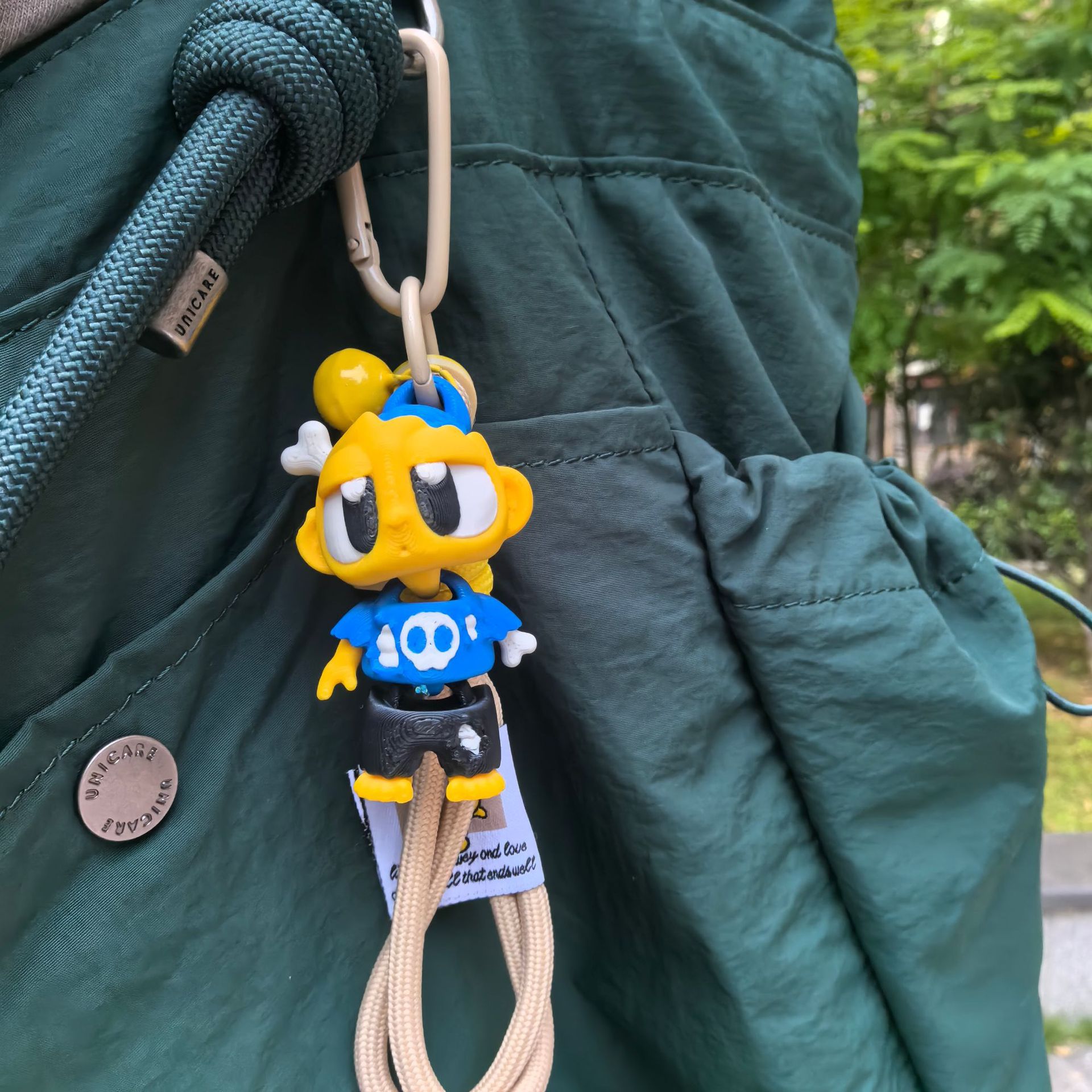 3D Printed Cartoon Zombie Figu - 3D Printing Keychain 评论和价格