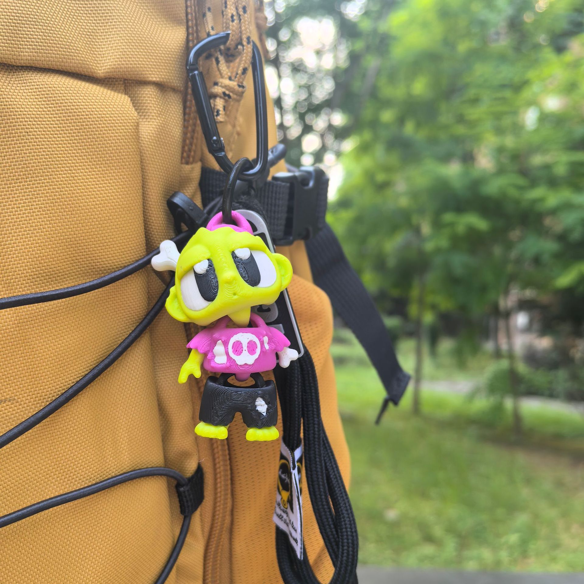 3D Printed Cartoon Zombie Figu - 3D Printing Keychain 评论和价格