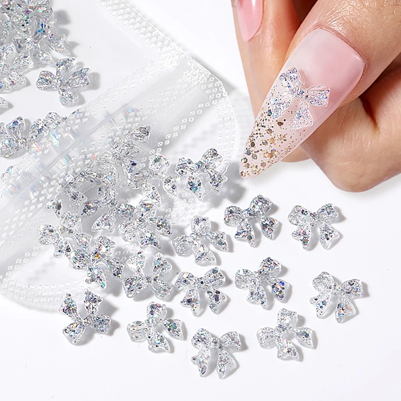 50pcs Resin Jelly Ribbon Bows  - 3D Printing Epoxy Resin 评论和价格